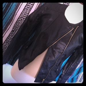 Pleather jacket (Forever 21)